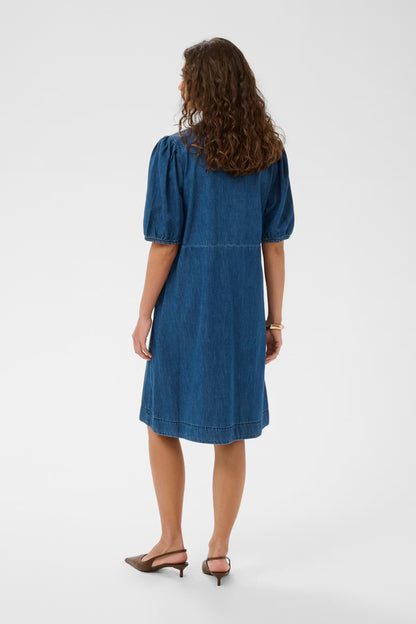 Berteline Denimklänning