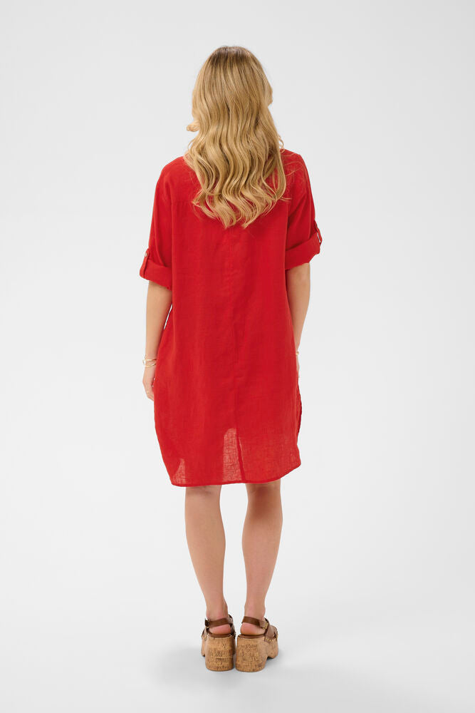 Bellis Caftan Short Dress