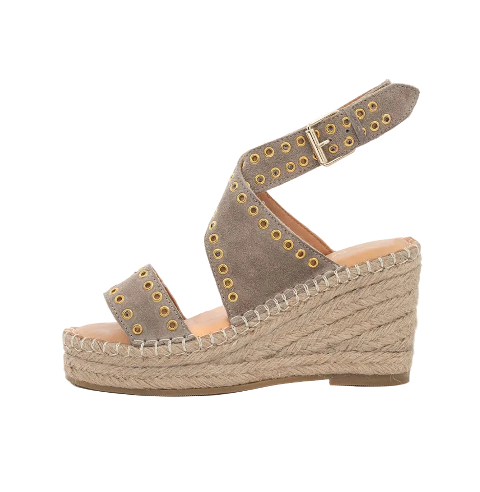 Espadrilles Wedge Heel Camel