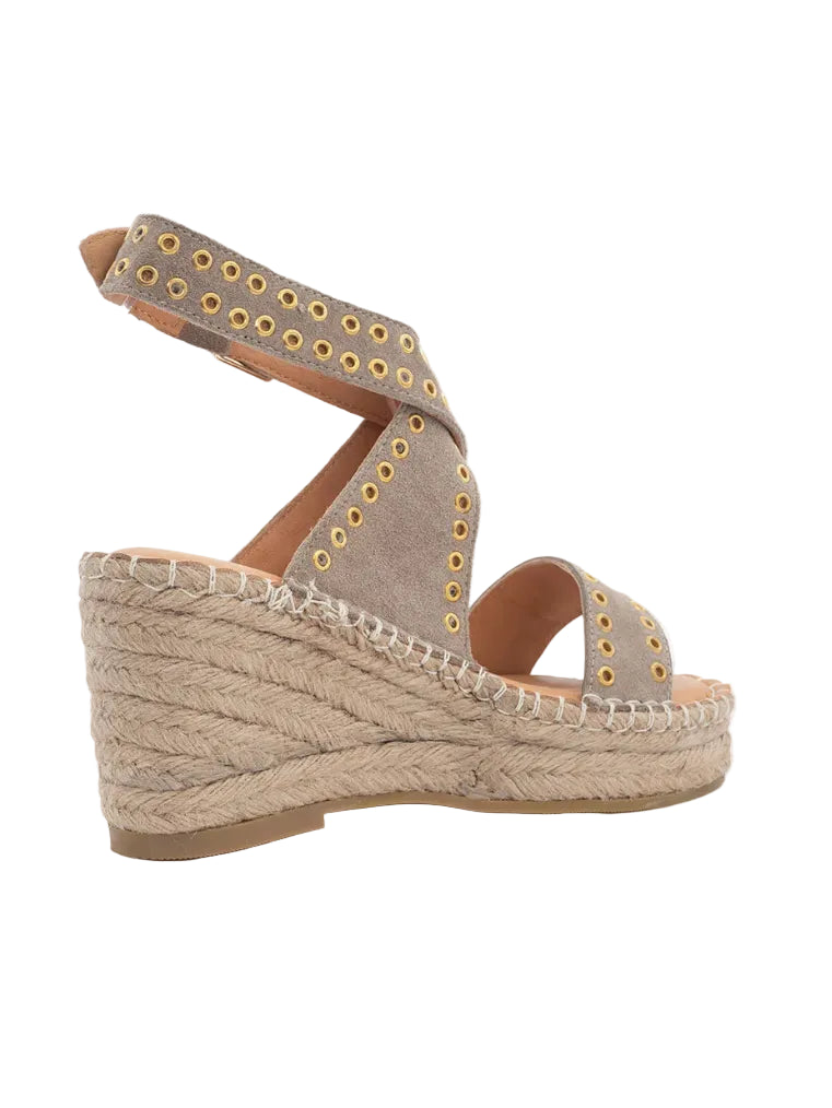 Espadrilles Wedge Heel Camel